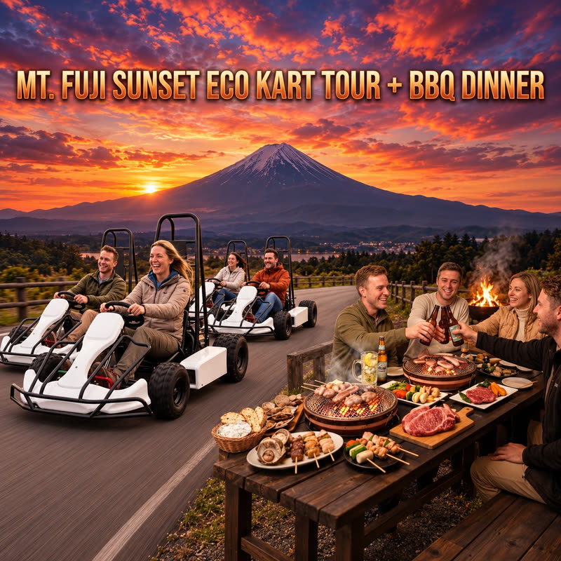 Friends toasting over an outdoor BBQ dinner at sunset